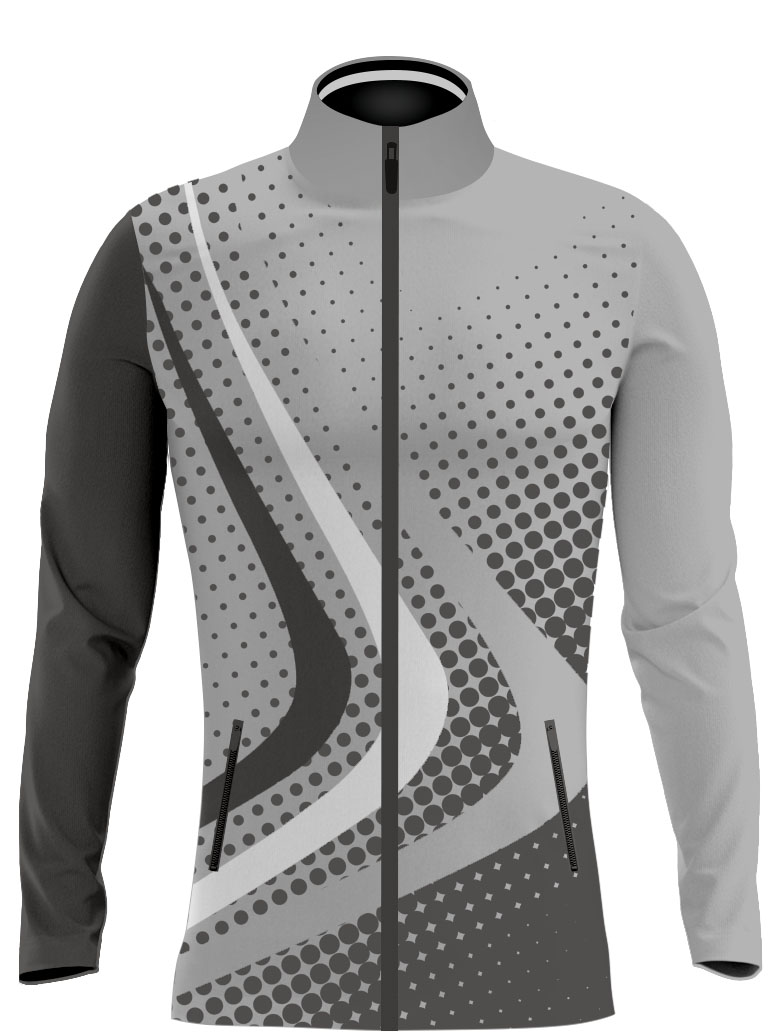 Style 341 Tracksuit Jacket Faded Sublimated Tracksuit Jackets Fully