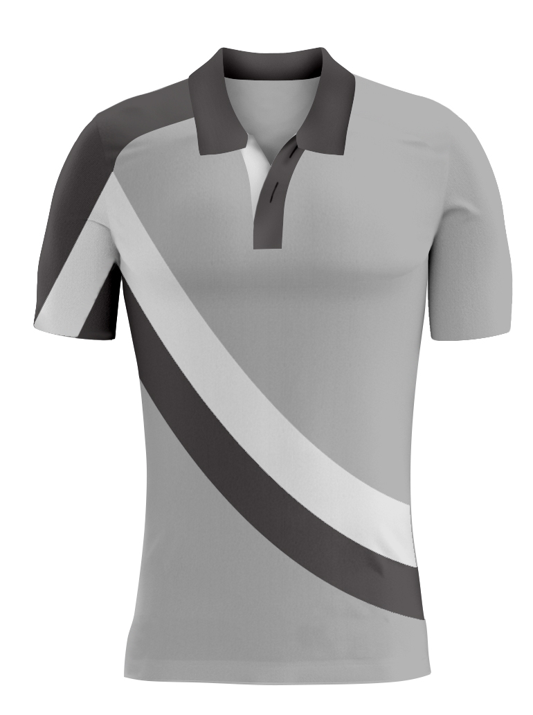 Diagonal Striped Sublimated Bowls Shirts