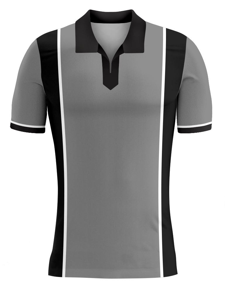 Style 180 Bowls Shirt (Open Neck) Cut and Sew Bowls Shirts Bowls Kit