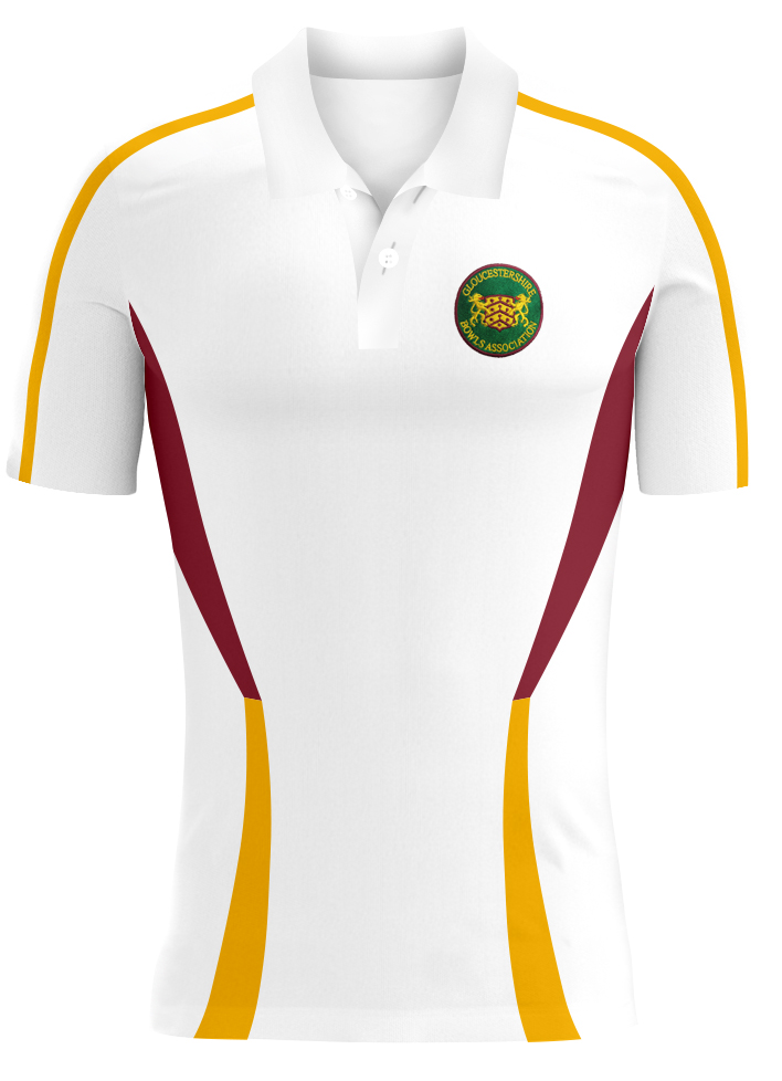 Gloucestershire Bowls Association Bowls Shirt (SS) Bowls Shirts