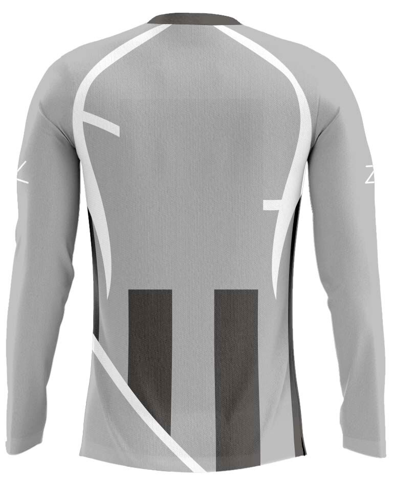 Style 110 Foam Padded Goalkeeper Shirt Striped Sublimated Goalkeeper